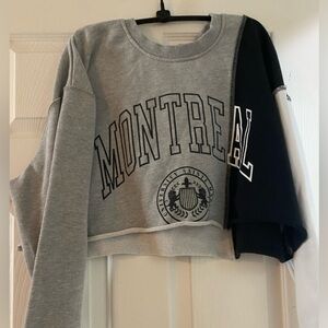 Garage Cropped Sweatshirt